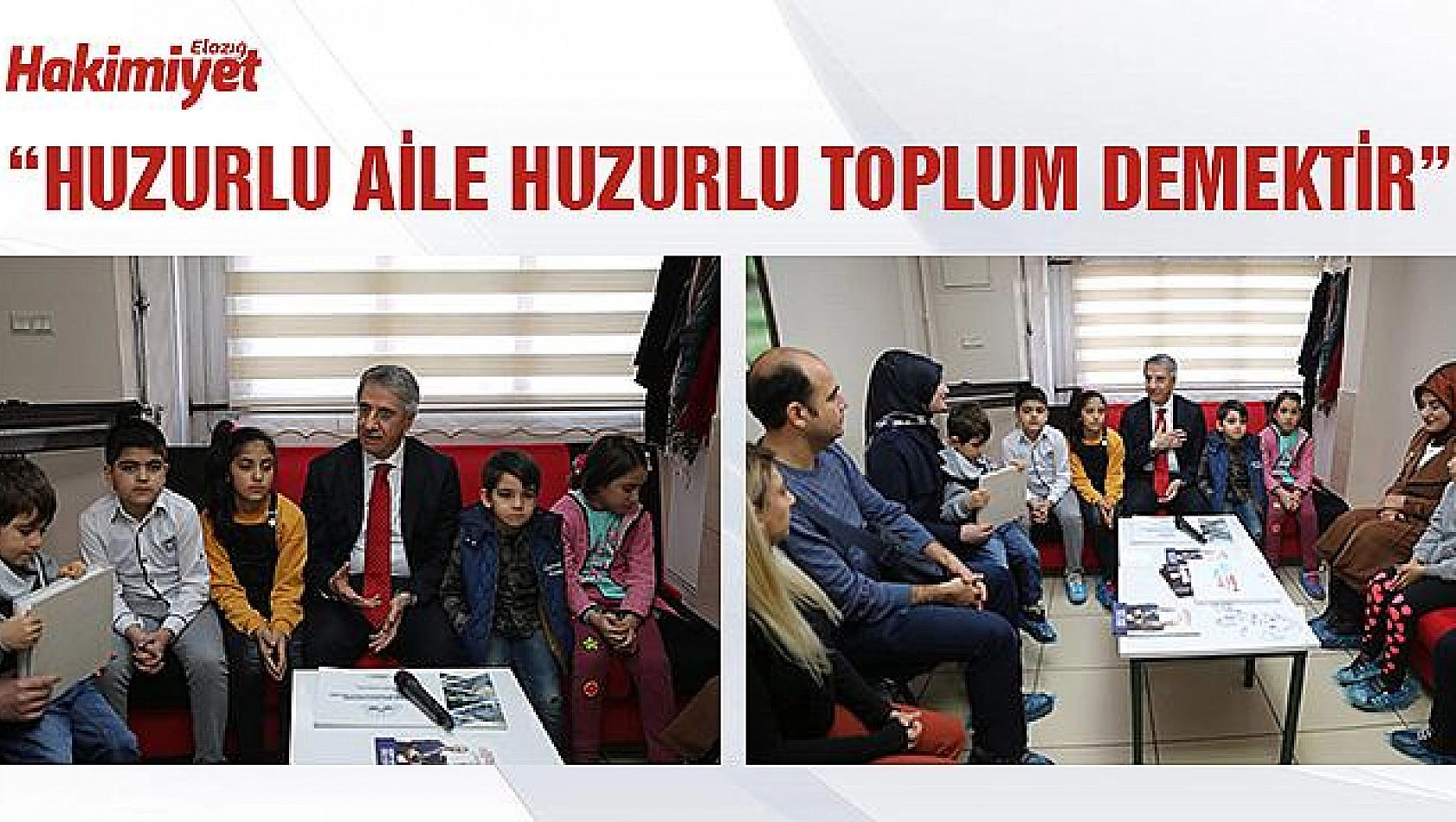 ÇOCUKLARIMIZIN HUZURU HER ŞEYDEN ÖNEMLİDİR