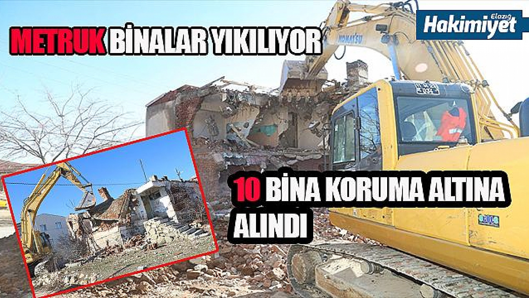 METRUK BİNALAR YIKILIYOR