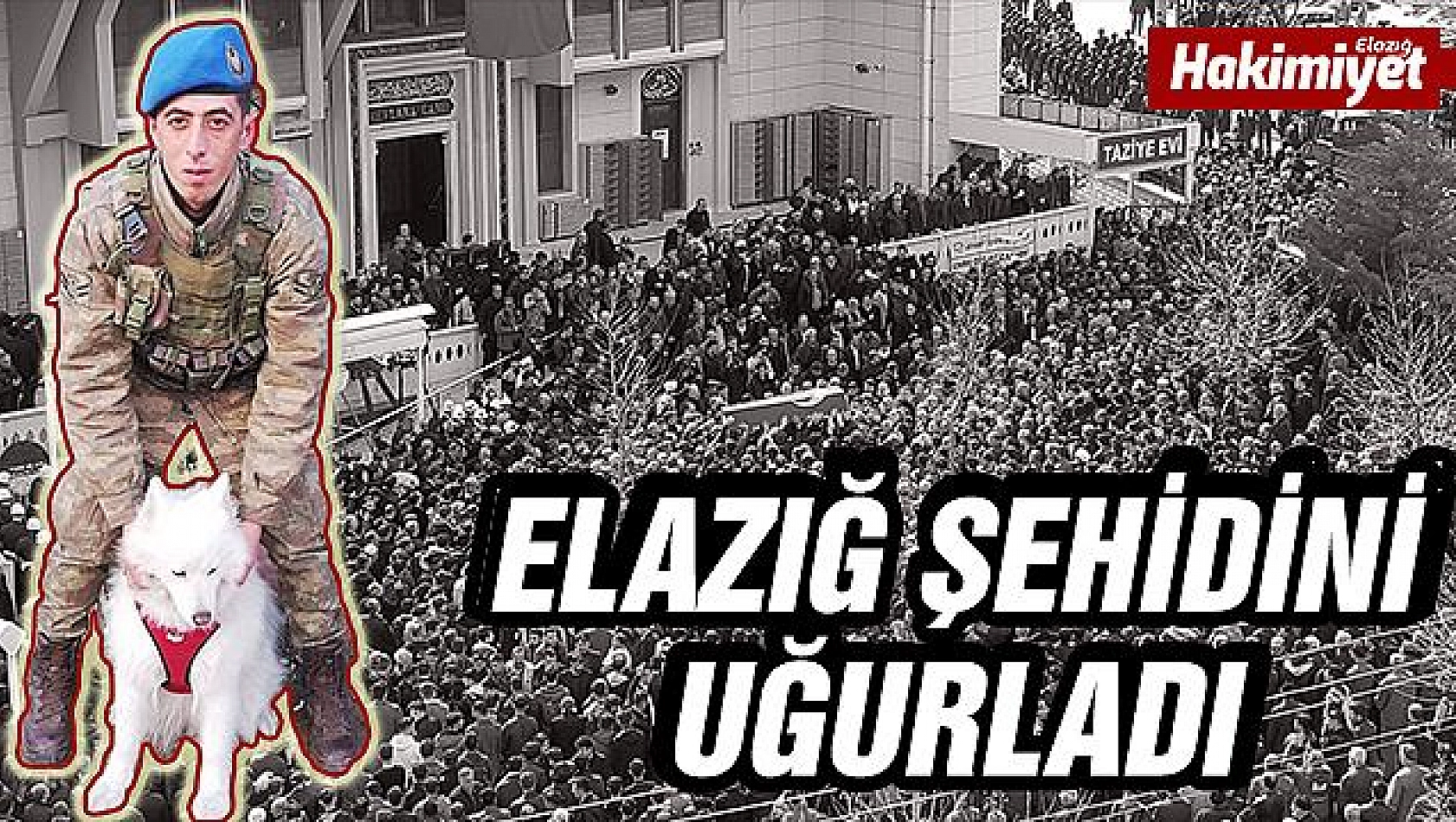 İDLİB ŞEHİDİ  SON YOLCULUĞUNA UĞURLADI