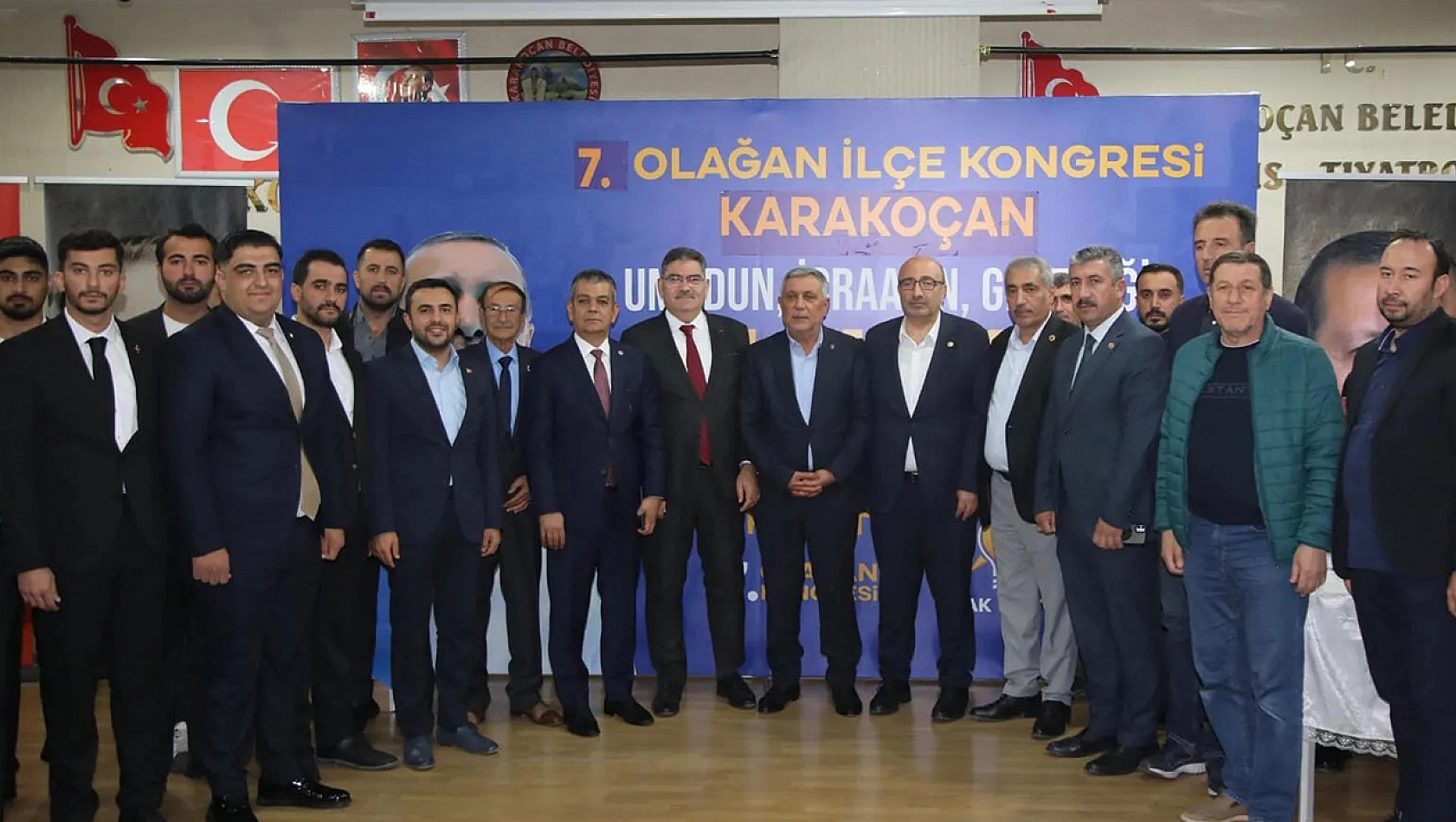 AK Parti Karakoçan İlçe kongresinde Ülküşan Özdemir yeniden Başkan seçildi