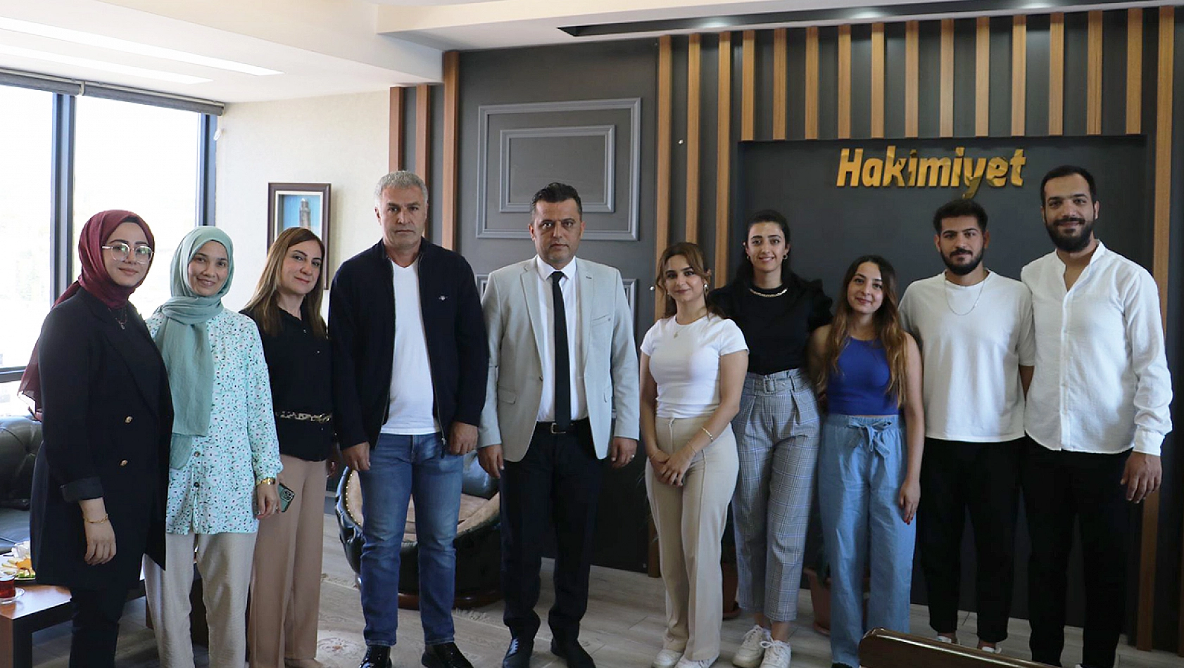 Basın İlan Kurumu Bölge Müdürü Haşim Poyraz'dan Hakimiyet'e ziyaret