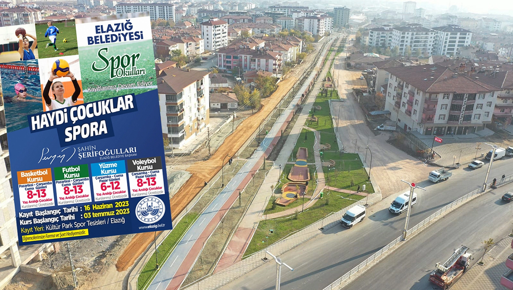 Elazığ Belediyesi'nin Ücretsiz Yaz Spor Kursları Başlıyor