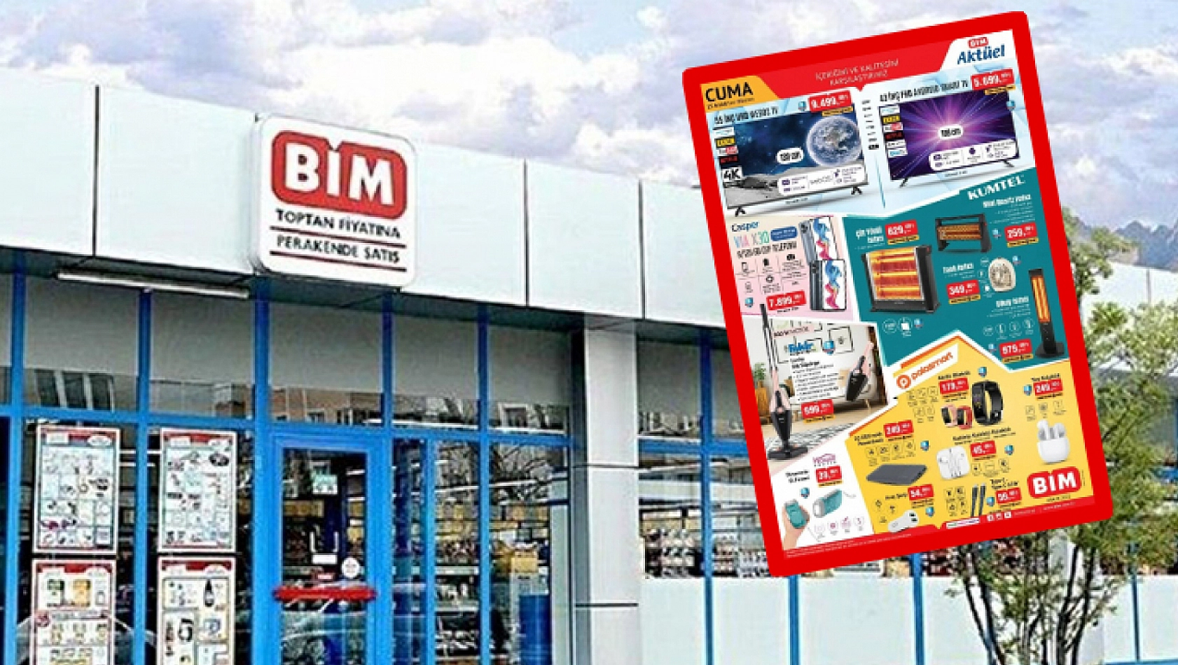 Elazığ'da BİM marketlerinde resmen kuyruklar oluşacak! Teknoloji ürünleri yarı fiyatına…