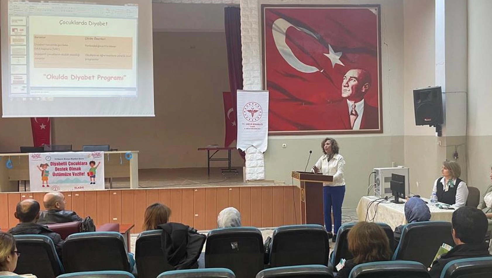 Elazığ'da Dünya Diyabet Günü etkinliği düzenlendi