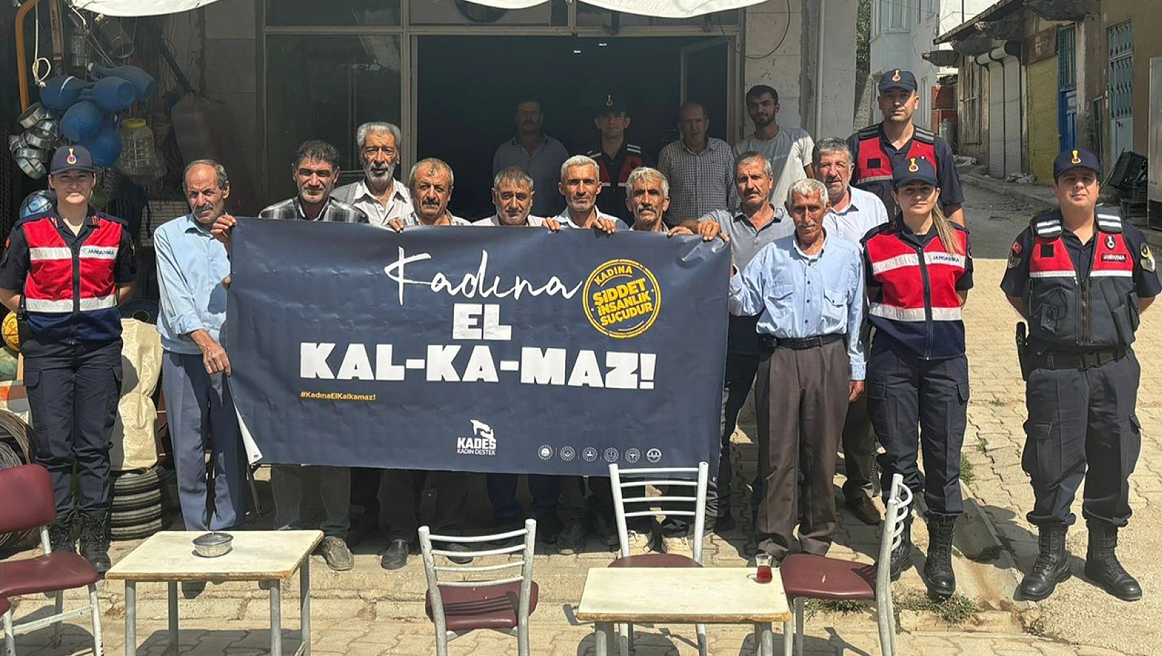 Elazığ'da jandarma ekiplerinin kadına yönelik şiddetle mücadele çalışmaları