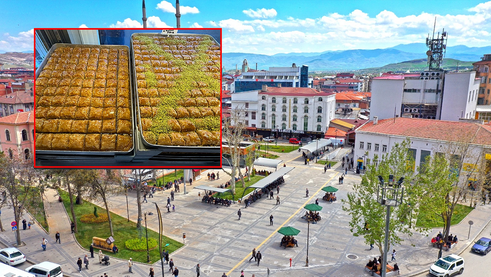 Elazığ'da tatlıcılarda bayram yoğunluğu