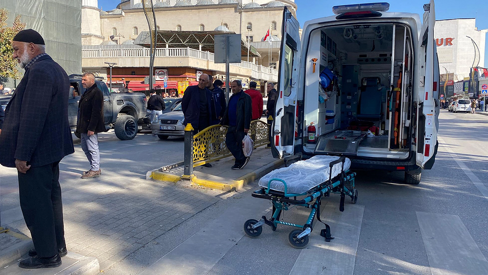 Elazığ'da trafik kazası: 1 yaralı