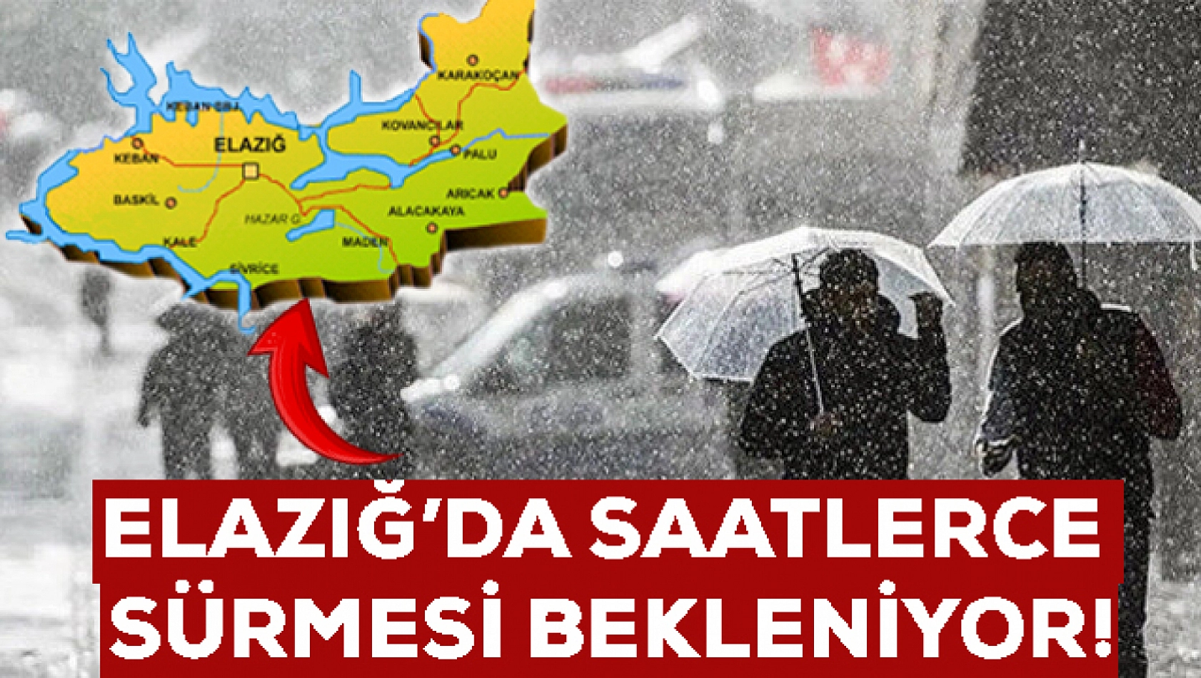 Elazığ için uyarı geldi! Aralıksız saatlerce devam edecek: İşte başlayacağı tarih...