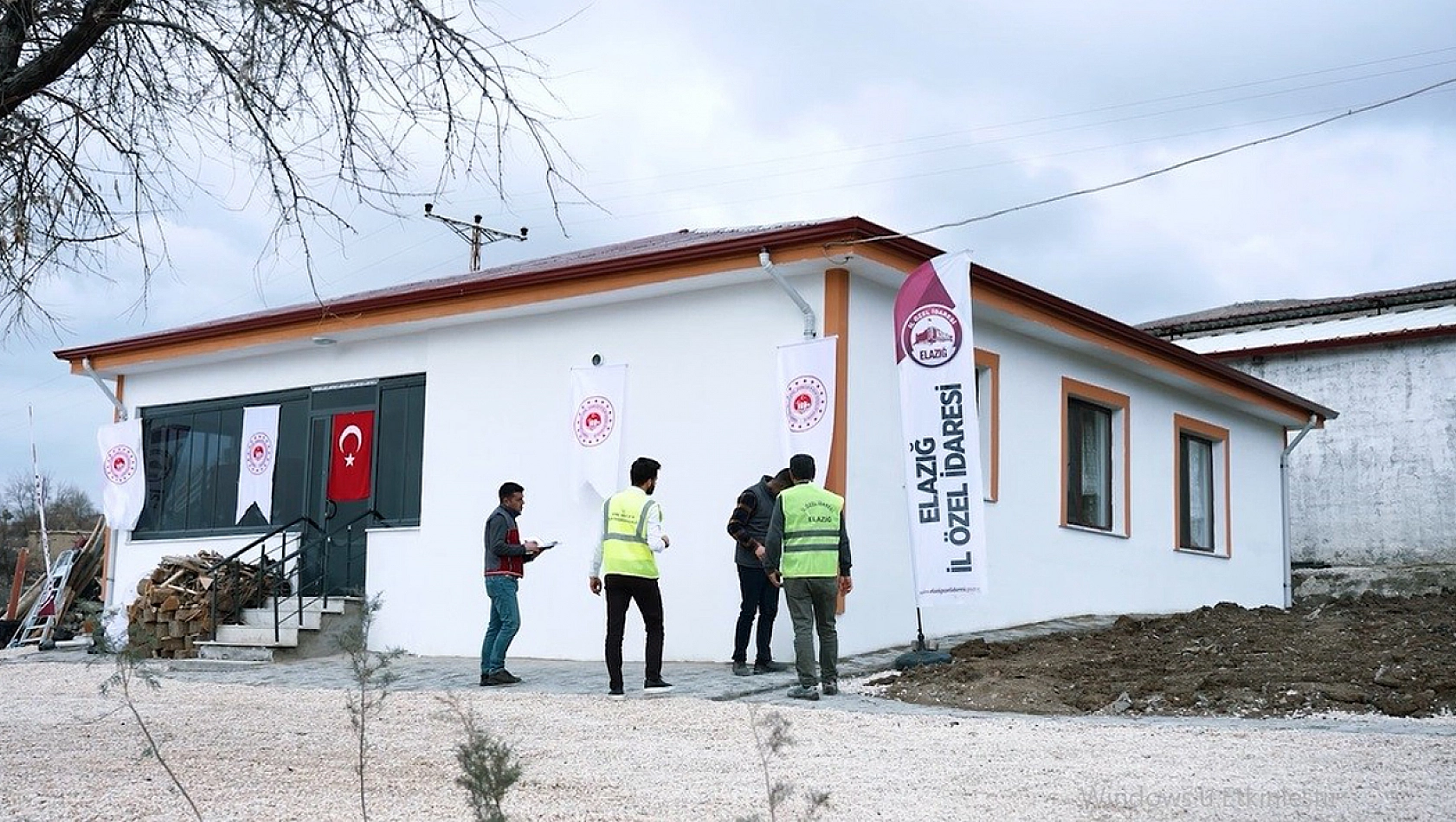 Elazığ'ın İlk  Yerinde Dönüşüm Köy Evi