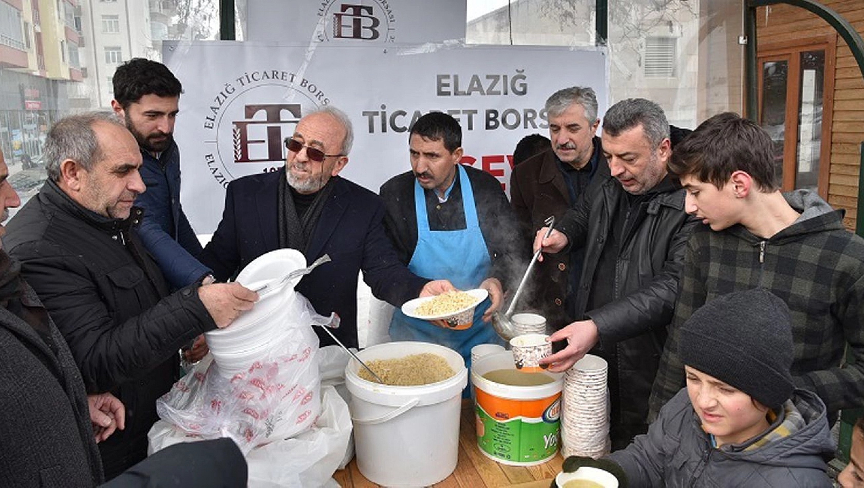 Elazığ Ticaret Borsası, Malatya'da Aş Evleri Oluşturdu