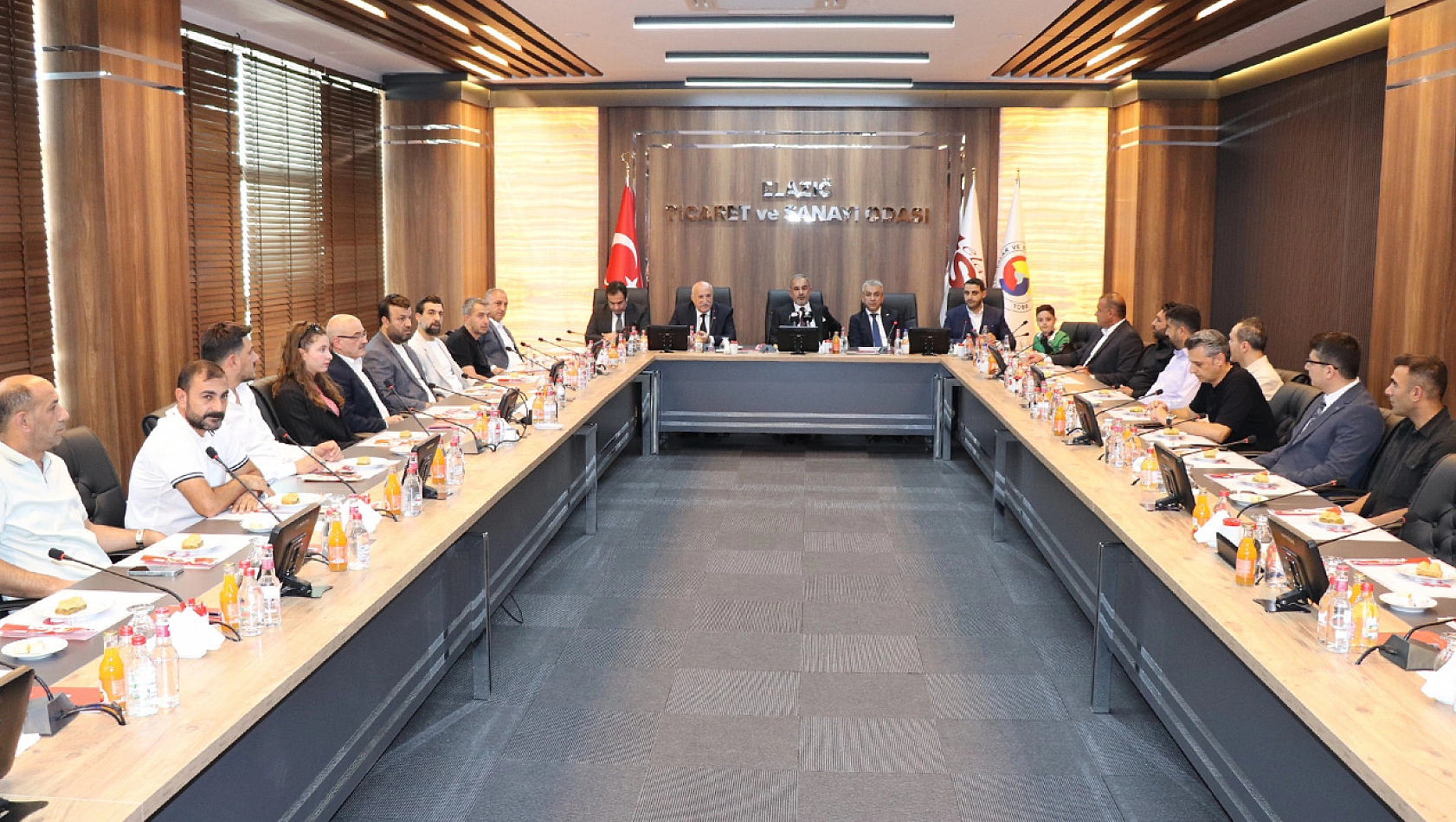 Elazığ TSO'da bayramlaşma töreni
