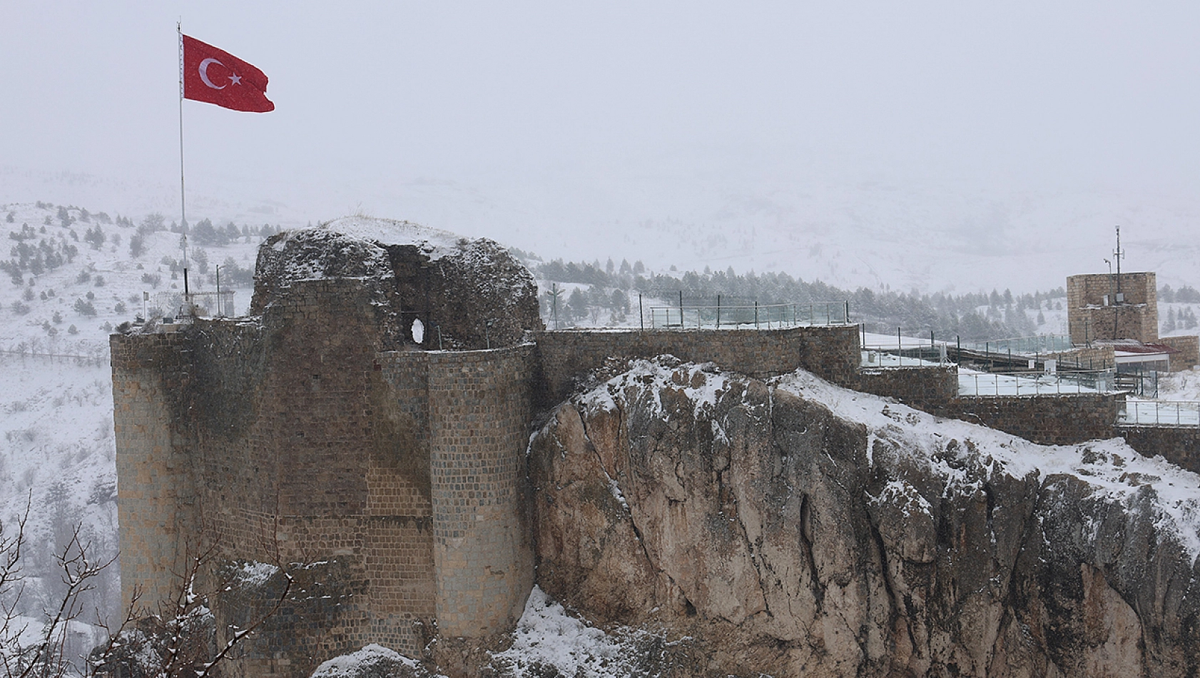 Harput'ta Kartpostallık Görüntüler Oluştu