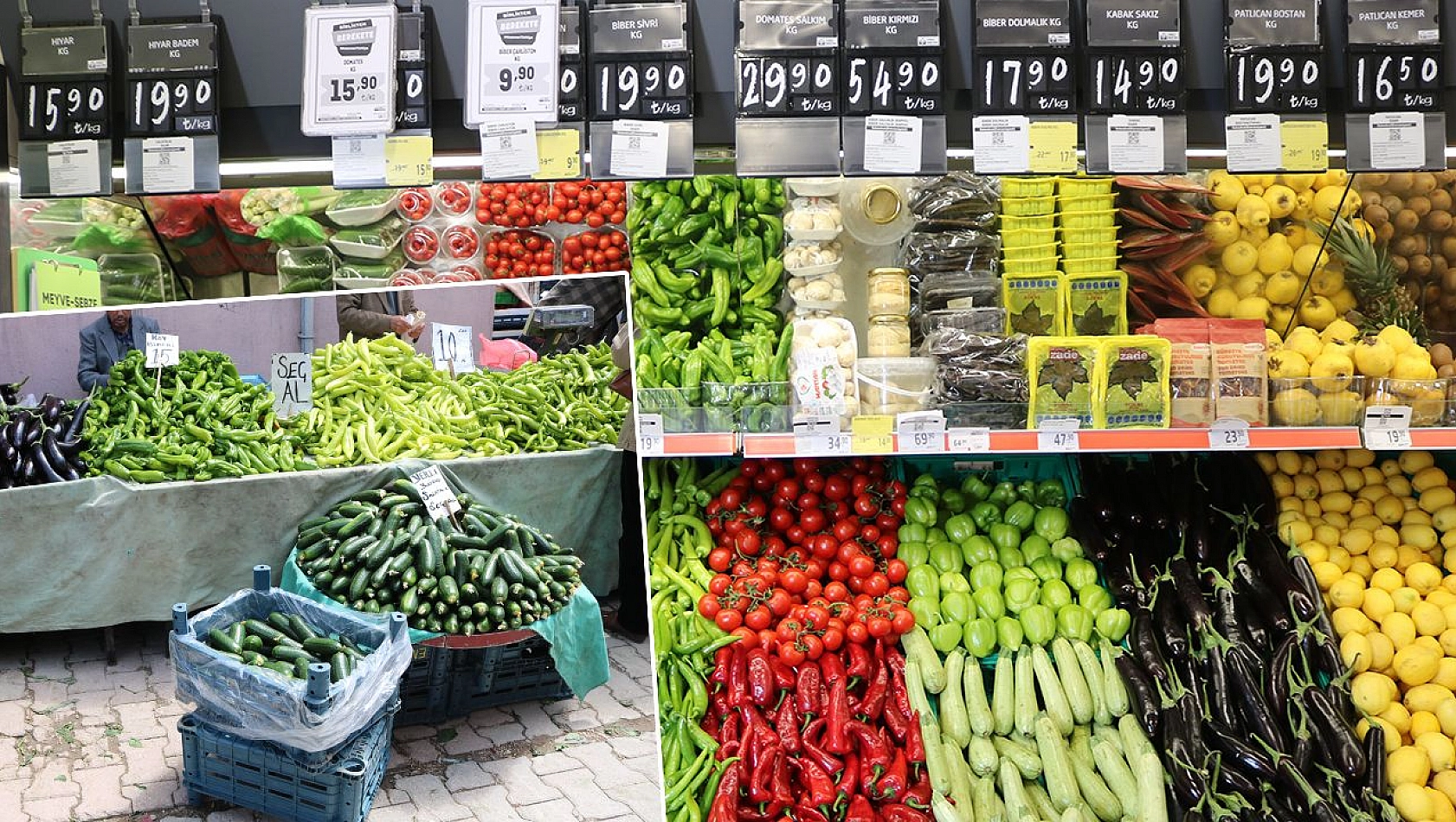 Market mi Pazar mı? Elazığ'da Güncel Market ve Pazar Fiyatları...