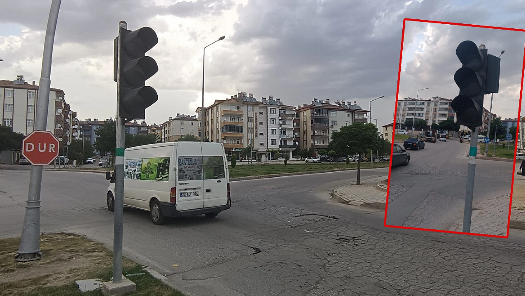 Salıbaba Sakinlerinden Trafik Işıkları Tepkisi