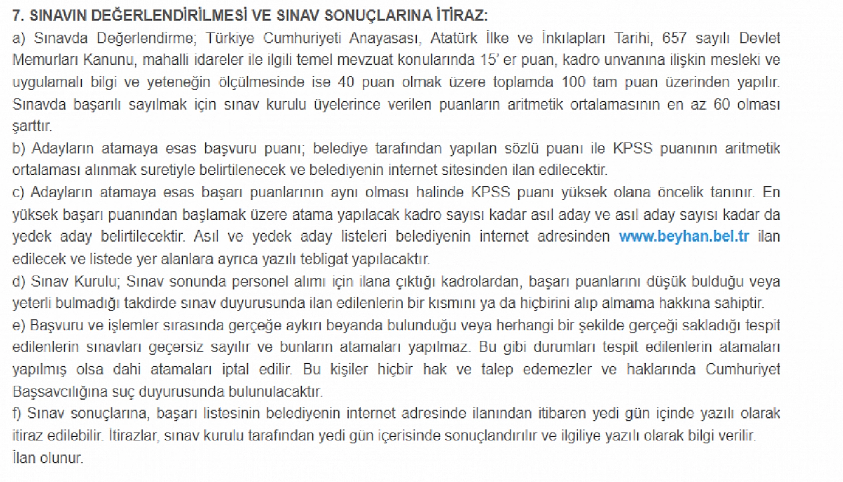 Elazığ'da belediye personel alımı yapacak: Başvurular 16-18 Temmuz tarihleri arasında