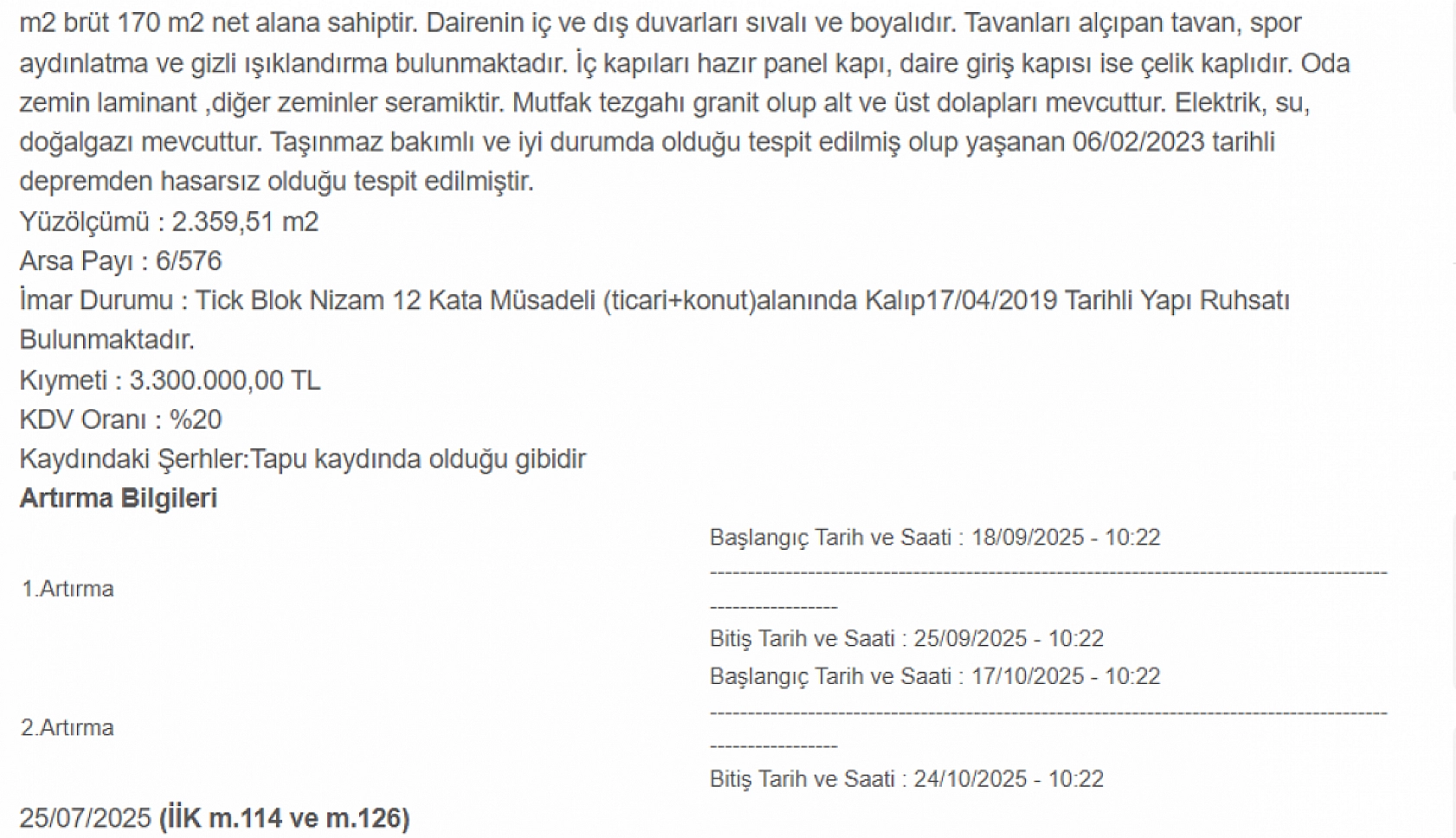 Elazığ'da bu fiyata şehir merkezinde ev mi kaldı? Elazığ'da icradan satılık daire şaşırtıyor