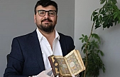 200 yıllık altın tezhipli Kur'an-ı Kerim'i Cumhurbaşkanı'na hediye etmek istiyor