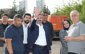 Başkan Şerifoğulları, yoğun temposunu sürdürüyor
