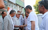 Başkan Tuncer Turus'tan Milletvekili Semih Işıkver'e ve İl Başkanı Yunus Bal'a teşekkür..
