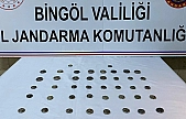 Bingöl'de 42 adet sikke ele geçirdi