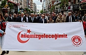 Elazığ'da 'Aile Yılı' yürüyüşü düzenlendi
