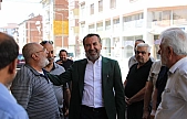 Elâzığ'da dönüşüm sürüyor başkan Şahin Şerifoğulları sahada