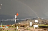 Elazığ'da gökkuşağı görenleri hayran bıraktı