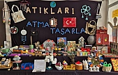 Elazığ'da ilkokul öğrencilerinden anlamlı sergi: Atıkları atma, tasarla!