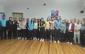 Elazığ'da masa tenisi şampiyonası düzenlendi