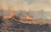 Elazığ'da örtü yangını söndürüldü