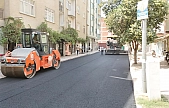 Elazığ'da yol yenileme çalışmaları sürüyor