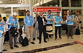 Elazığ'ın ilk kafilesi dualar eşliğinde uğurlandı