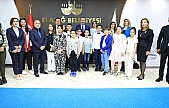 Kent Konseyi Çocuk Meclisi'nden Başkan Şerifoğulları'na Ziyaret