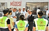 Milletvekili Keleş, Arkeoloji ve Etnografya Müzesi İçin Mekteb-i İdadi binasında incelemelerde bulundu