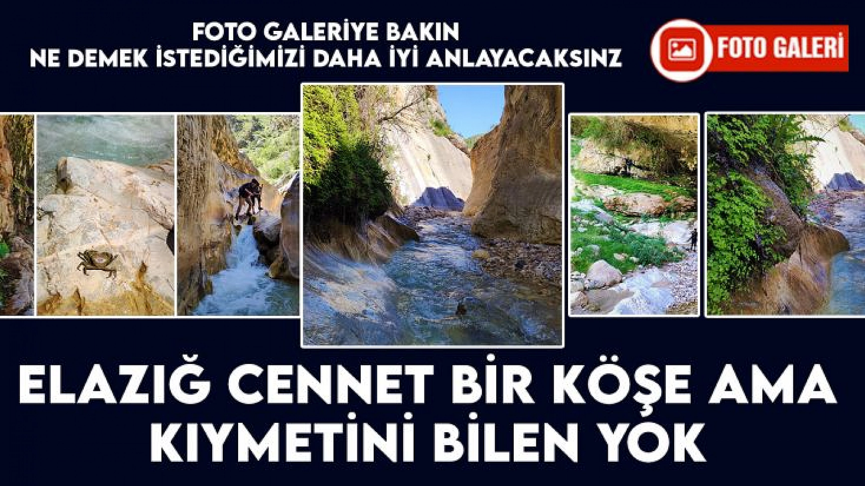 Elazığ Cennetten Bir Köşe Ama Kıymetini Bilen Yok...