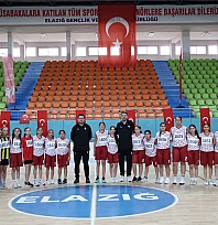 12 Dev Adam Basketbol Okulları İl Seçmeleri Elazığ'da gerçekleştirildi