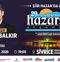 29. Uluslararası Hazar Şiir Akşamları başlıyor