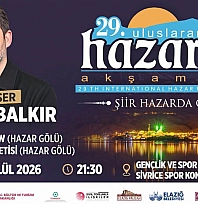 29. Uluslararası Hazar Şiir Akşamları başlıyor