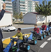 486 öğrenciye trafik ve çevre bilinci aşılandı