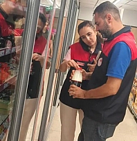 Ağın'da gıda işletmelerine denetim