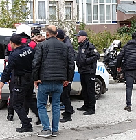 Aile içi kavgada korku dolu anlar