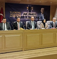 AK Parti Genel Başkan Yardımcısı Hülya Terzioğlu Elazığ'da teşkilatla buluştu