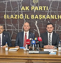 AK Parti Genel Merkez Heyeti Depremin Yıl Dönümünde Elazığ'da Sahadaydı
