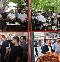 Ak Parti, kavurucu sıcaklara rağmen sahada