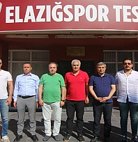 Akbıyık ve Kamaç'tan Başkan Ahmet Toprak'a hayırlı olsun ziyareti