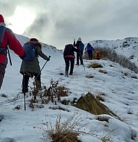 Akdağlar zirve faaliyeti başarıyla tamamlandı