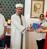 Alman vatandaşı Ghodsi, Elazığ'da Müslüman oldu