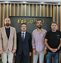 Anahtar Parti Elazığ Heyetinden Hakimiyet Gazetesi'ne ziyaret