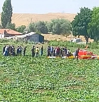 Ankara'da eğitim helikopteri düştü: 2 Yaralı