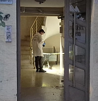 Apartman deposunda şüpheli ölüm